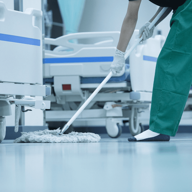 medical facility cleaning